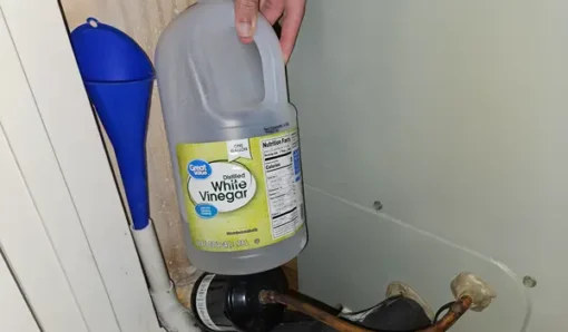 ac drain line and where to add vinegar to prevent clogs